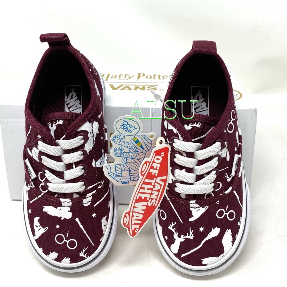 VANS Harry Potter Authentic Elastic Burgundy Toddl - Picture 4 of 8